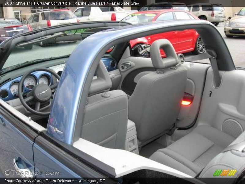 Marine Blue Pearl / Pastel Slate Gray 2007 Chrysler PT Cruiser Convertible