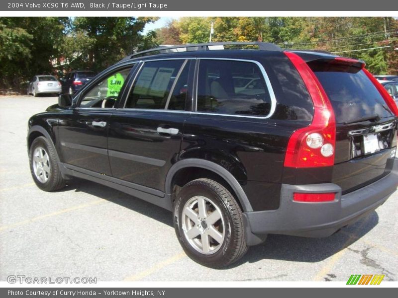 Black / Taupe/Light Taupe 2004 Volvo XC90 T6 AWD