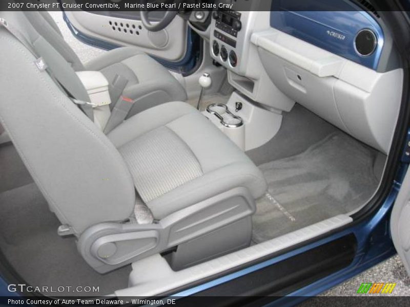 Marine Blue Pearl / Pastel Slate Gray 2007 Chrysler PT Cruiser Convertible