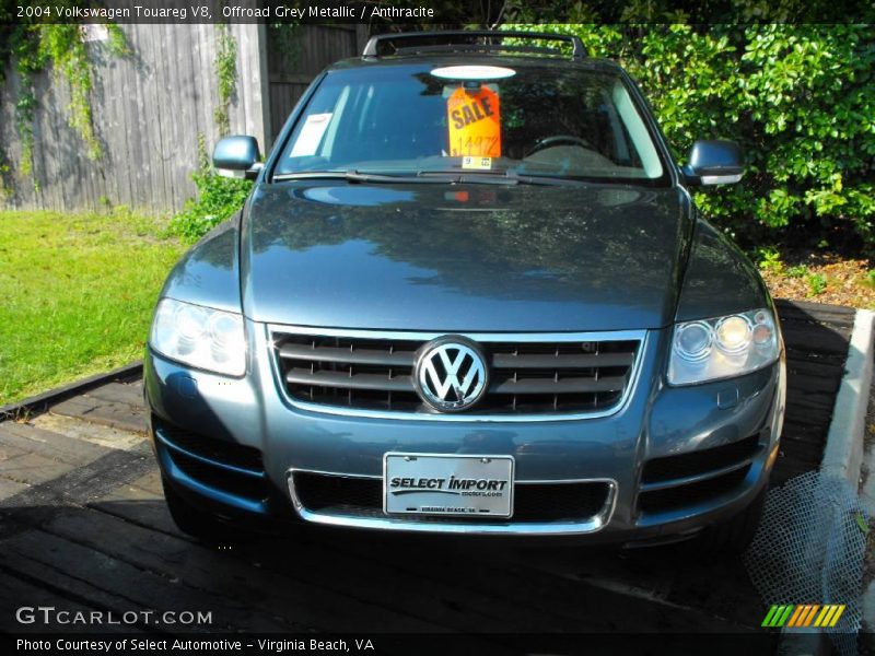 Offroad Grey Metallic / Anthracite 2004 Volkswagen Touareg V8