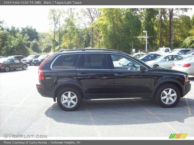 Black / Taupe/Light Taupe 2004 Volvo XC90 T6 AWD