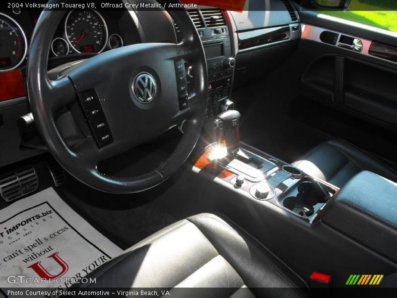 Offroad Grey Metallic / Anthracite 2004 Volkswagen Touareg V8