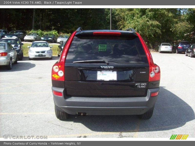 Black / Taupe/Light Taupe 2004 Volvo XC90 T6 AWD
