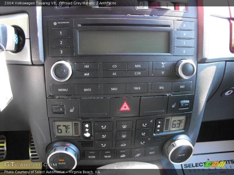 Offroad Grey Metallic / Anthracite 2004 Volkswagen Touareg V8