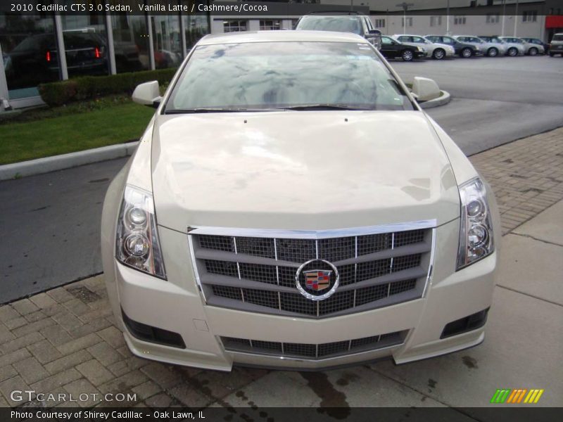 Vanilla Latte / Cashmere/Cocoa 2010 Cadillac CTS 3.0 Sedan