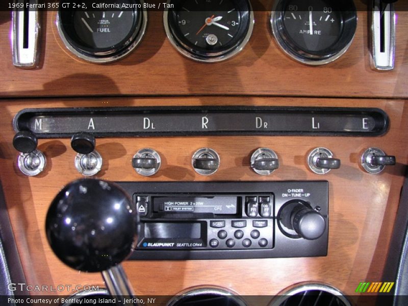 California Azurro Blue / Tan 1969 Ferrari 365 GT 2+2