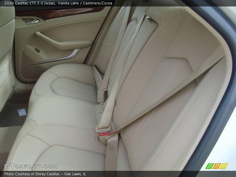 Vanilla Latte / Cashmere/Cocoa 2010 Cadillac CTS 3.0 Sedan