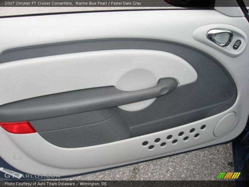 Marine Blue Pearl / Pastel Slate Gray 2007 Chrysler PT Cruiser Convertible