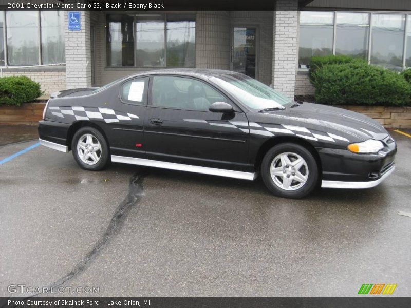 Black / Ebony Black 2001 Chevrolet Monte Carlo SS