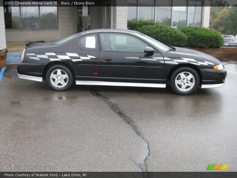 Black / Ebony Black 2001 Chevrolet Monte Carlo SS