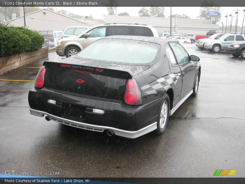 Black / Ebony Black 2001 Chevrolet Monte Carlo SS