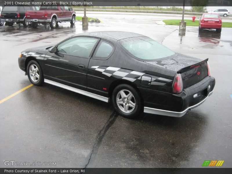 Black / Ebony Black 2001 Chevrolet Monte Carlo SS