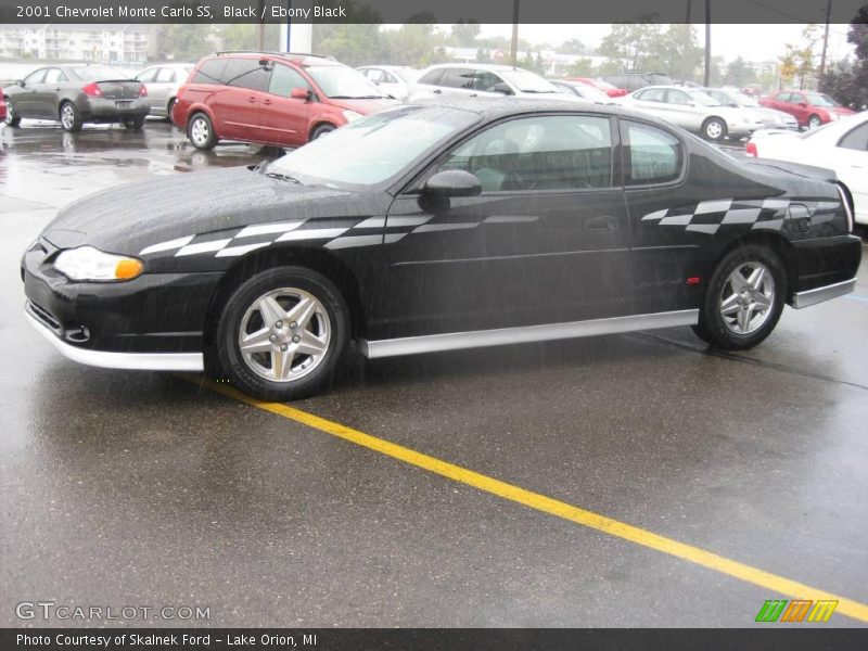 Black / Ebony Black 2001 Chevrolet Monte Carlo SS