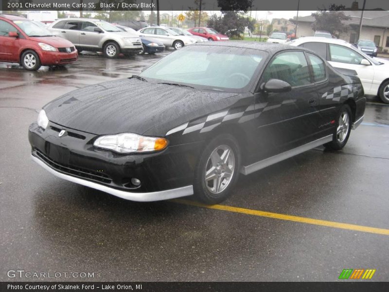 Black / Ebony Black 2001 Chevrolet Monte Carlo SS