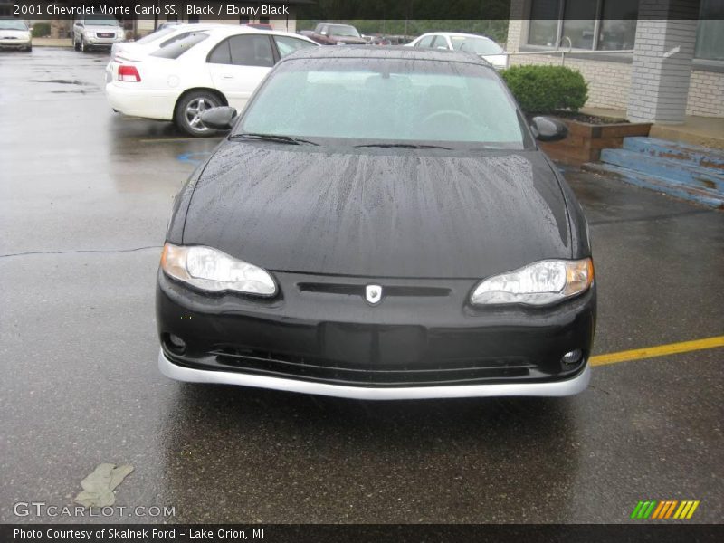 Black / Ebony Black 2001 Chevrolet Monte Carlo SS