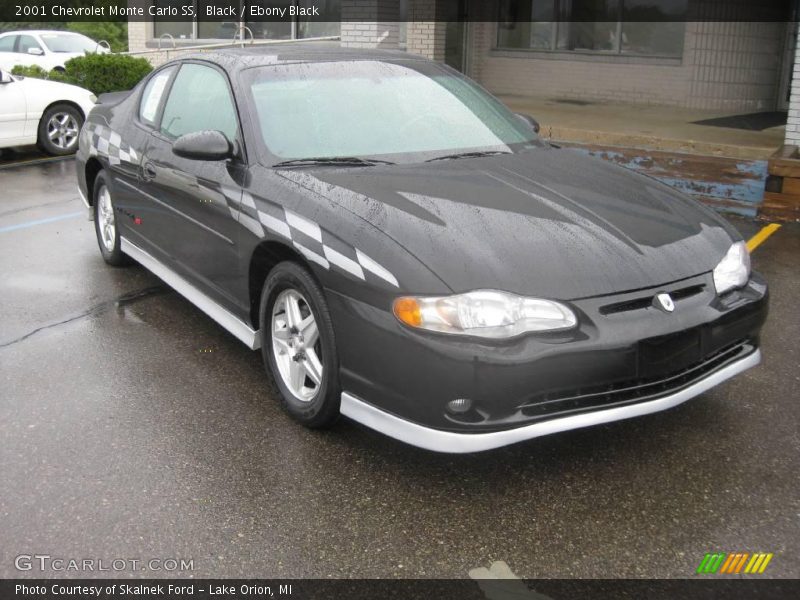 Black / Ebony Black 2001 Chevrolet Monte Carlo SS