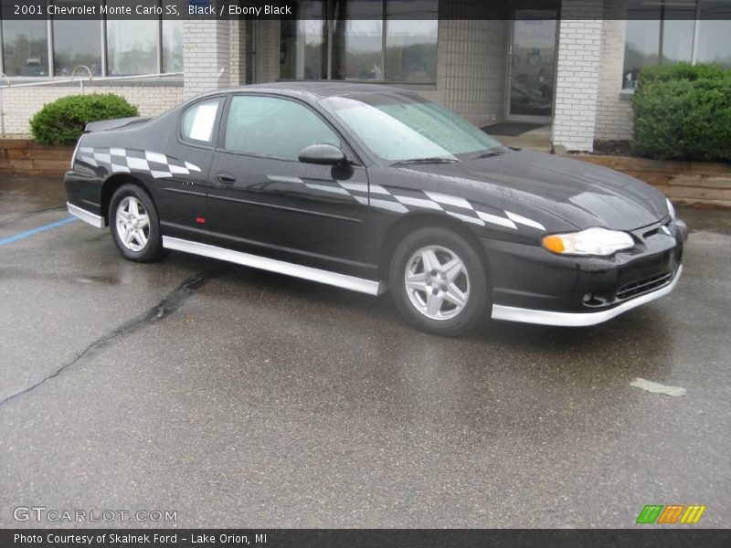 Black / Ebony Black 2001 Chevrolet Monte Carlo SS