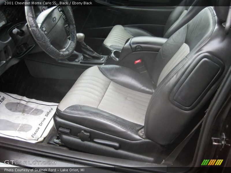 Black / Ebony Black 2001 Chevrolet Monte Carlo SS