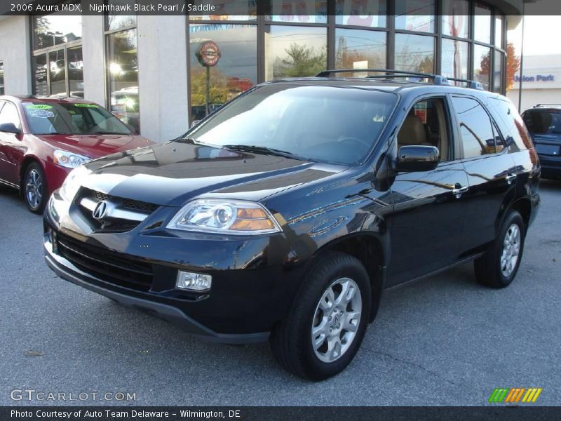 Nighthawk Black Pearl / Saddle 2006 Acura MDX