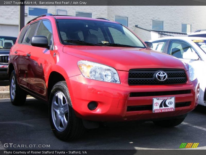 Barcelona Red Pearl / Ash Gray 2007 Toyota RAV4 I4