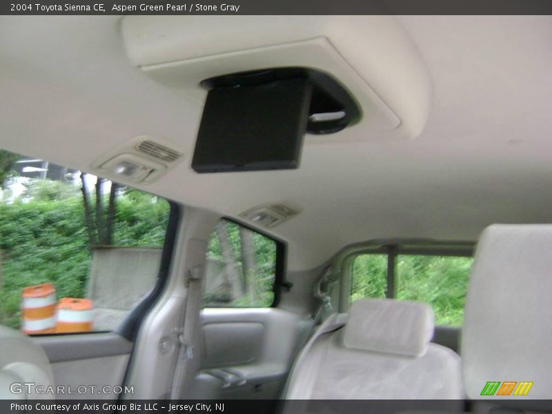 Aspen Green Pearl / Stone Gray 2004 Toyota Sienna CE