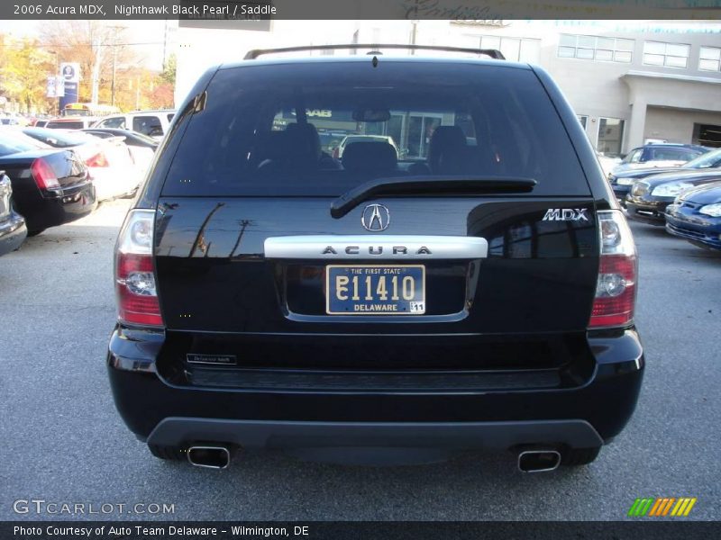 Nighthawk Black Pearl / Saddle 2006 Acura MDX