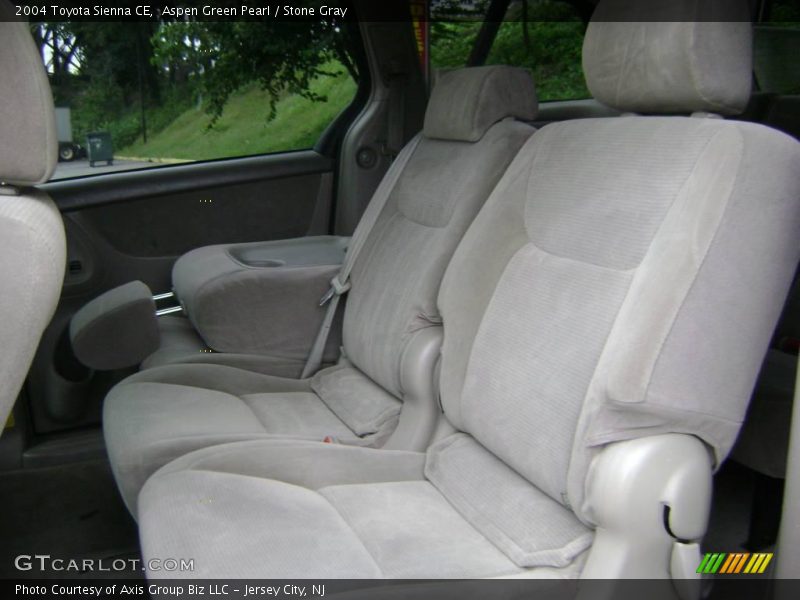 Aspen Green Pearl / Stone Gray 2004 Toyota Sienna CE