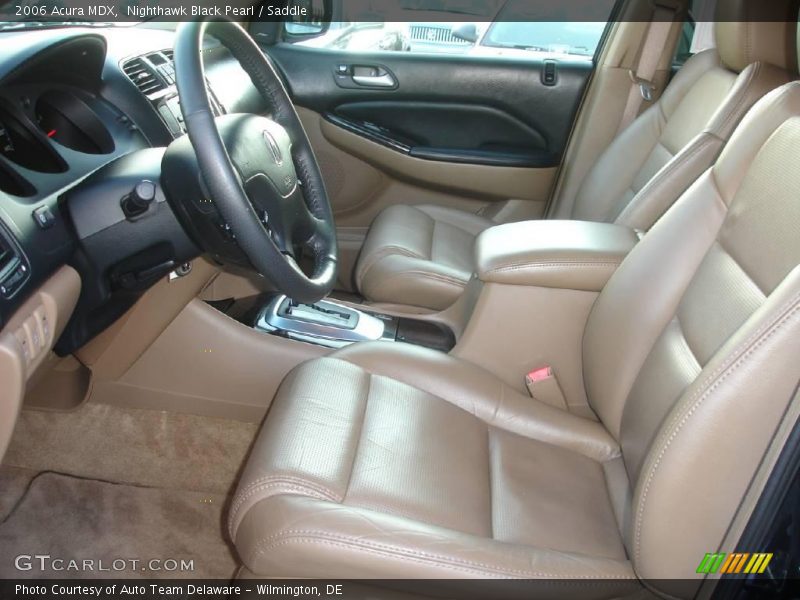 Nighthawk Black Pearl / Saddle 2006 Acura MDX