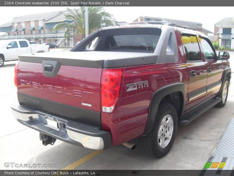 Sport Red Metallic / Dark Charcoal 2004 Chevrolet Avalanche 1500 Z66