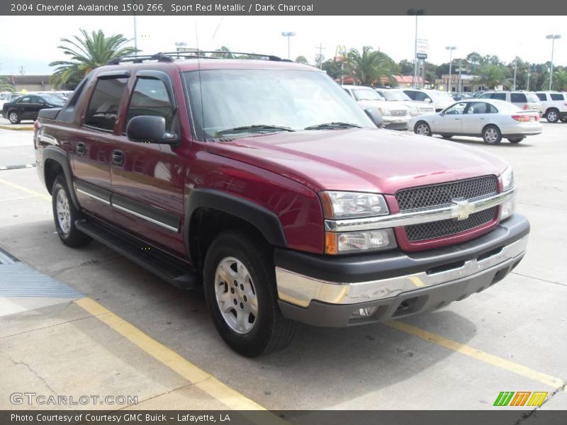 Sport Red Metallic / Dark Charcoal 2004 Chevrolet Avalanche 1500 Z66