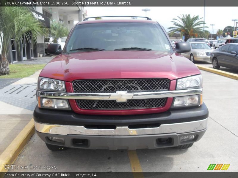 Sport Red Metallic / Dark Charcoal 2004 Chevrolet Avalanche 1500 Z66