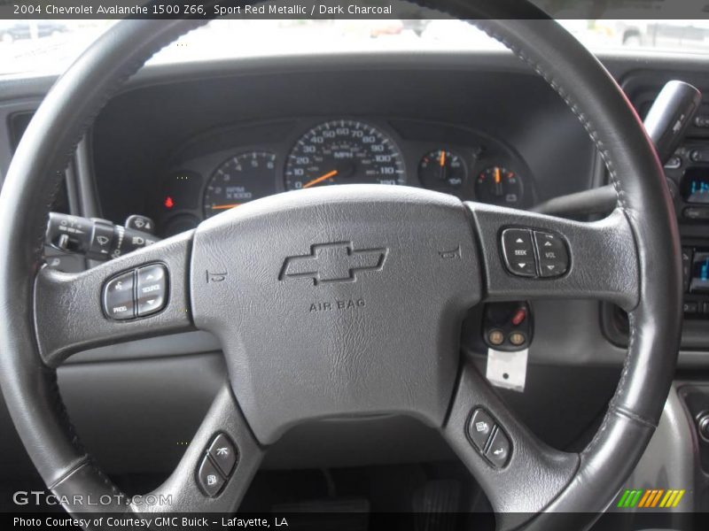 Sport Red Metallic / Dark Charcoal 2004 Chevrolet Avalanche 1500 Z66