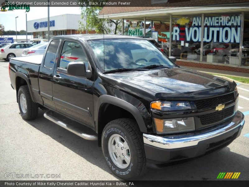 Black / Medium Pewter 2006 Chevrolet Colorado Extended Cab 4x4