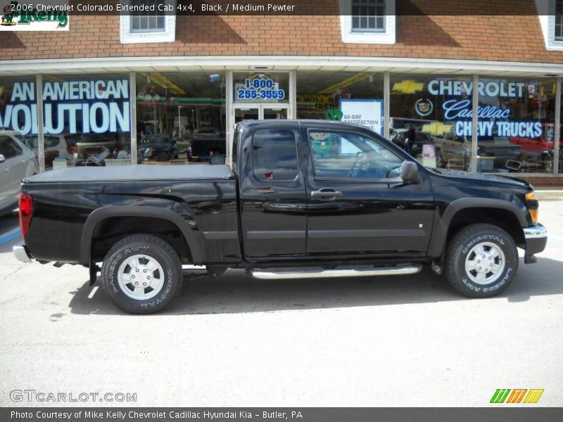 Black / Medium Pewter 2006 Chevrolet Colorado Extended Cab 4x4