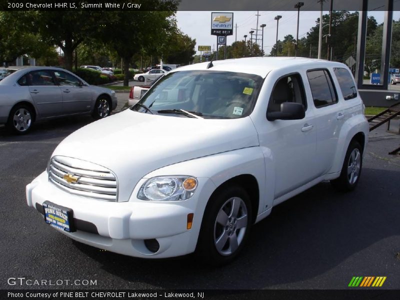 Summit White / Gray 2009 Chevrolet HHR LS