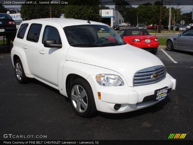 Summit White / Gray 2009 Chevrolet HHR LS