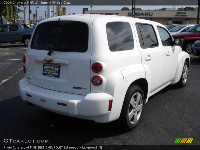 Summit White / Gray 2009 Chevrolet HHR LS