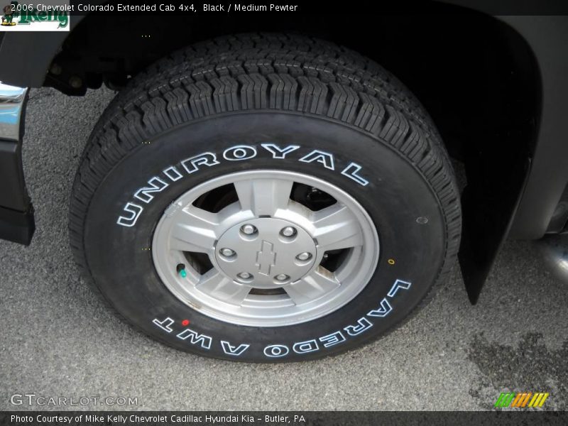 Black / Medium Pewter 2006 Chevrolet Colorado Extended Cab 4x4