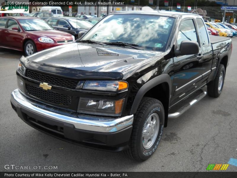 Black / Medium Pewter 2006 Chevrolet Colorado Extended Cab 4x4