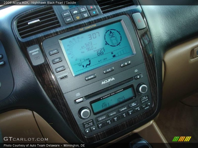 Nighthawk Black Pearl / Saddle 2006 Acura MDX