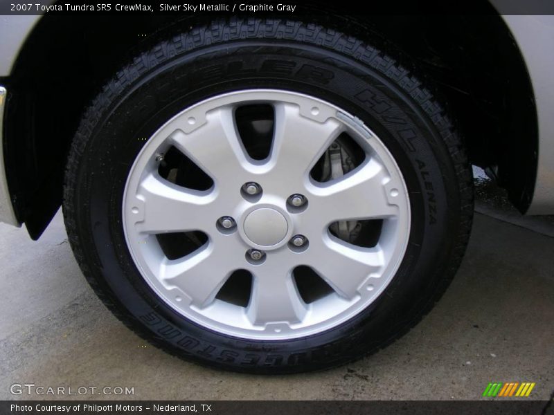 Silver Sky Metallic / Graphite Gray 2007 Toyota Tundra SR5 CrewMax