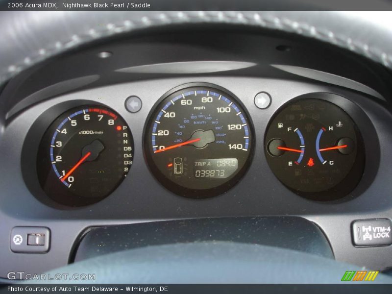 Nighthawk Black Pearl / Saddle 2006 Acura MDX