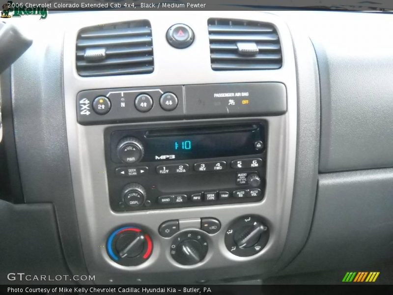 Black / Medium Pewter 2006 Chevrolet Colorado Extended Cab 4x4