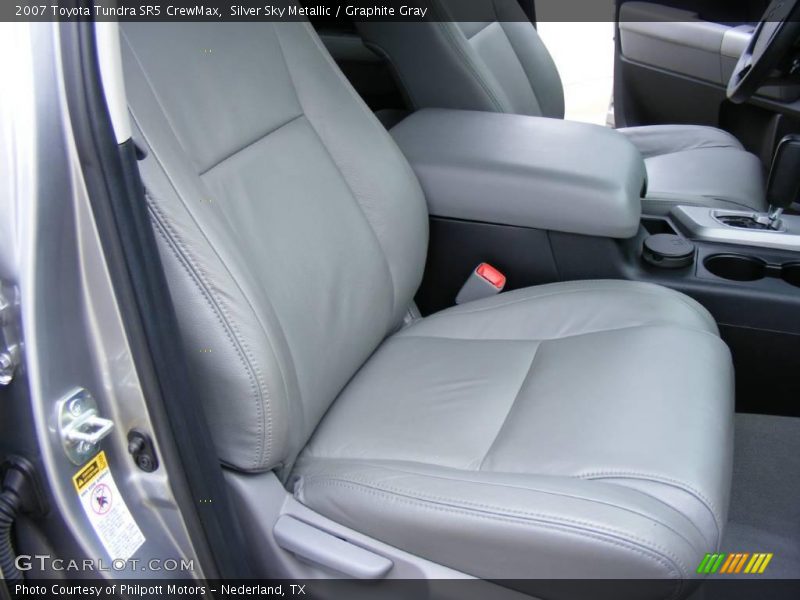 Silver Sky Metallic / Graphite Gray 2007 Toyota Tundra SR5 CrewMax