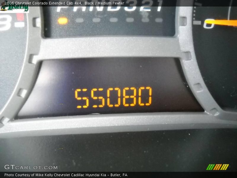 Black / Medium Pewter 2006 Chevrolet Colorado Extended Cab 4x4