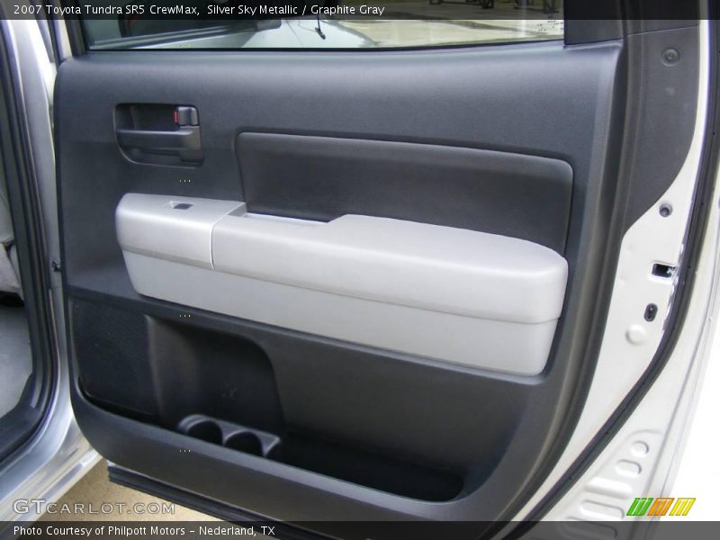 Silver Sky Metallic / Graphite Gray 2007 Toyota Tundra SR5 CrewMax