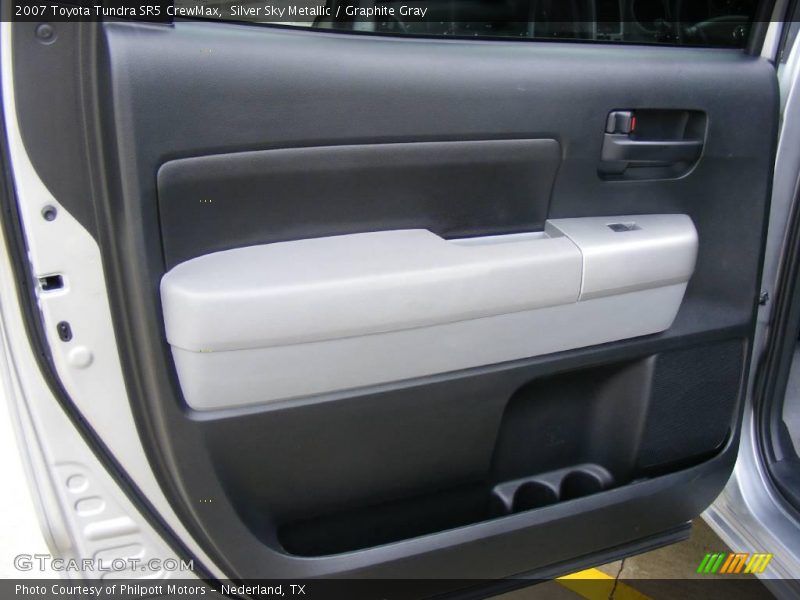 Silver Sky Metallic / Graphite Gray 2007 Toyota Tundra SR5 CrewMax