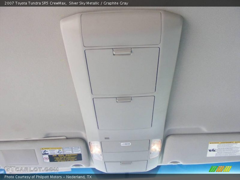 Silver Sky Metallic / Graphite Gray 2007 Toyota Tundra SR5 CrewMax