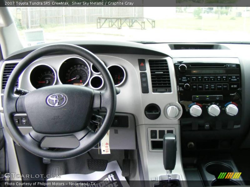 Silver Sky Metallic / Graphite Gray 2007 Toyota Tundra SR5 CrewMax