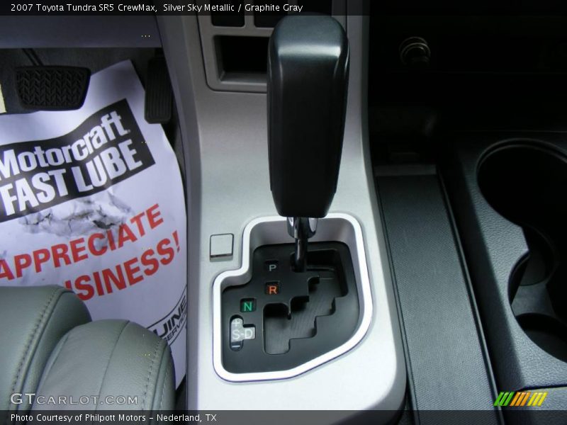 Silver Sky Metallic / Graphite Gray 2007 Toyota Tundra SR5 CrewMax